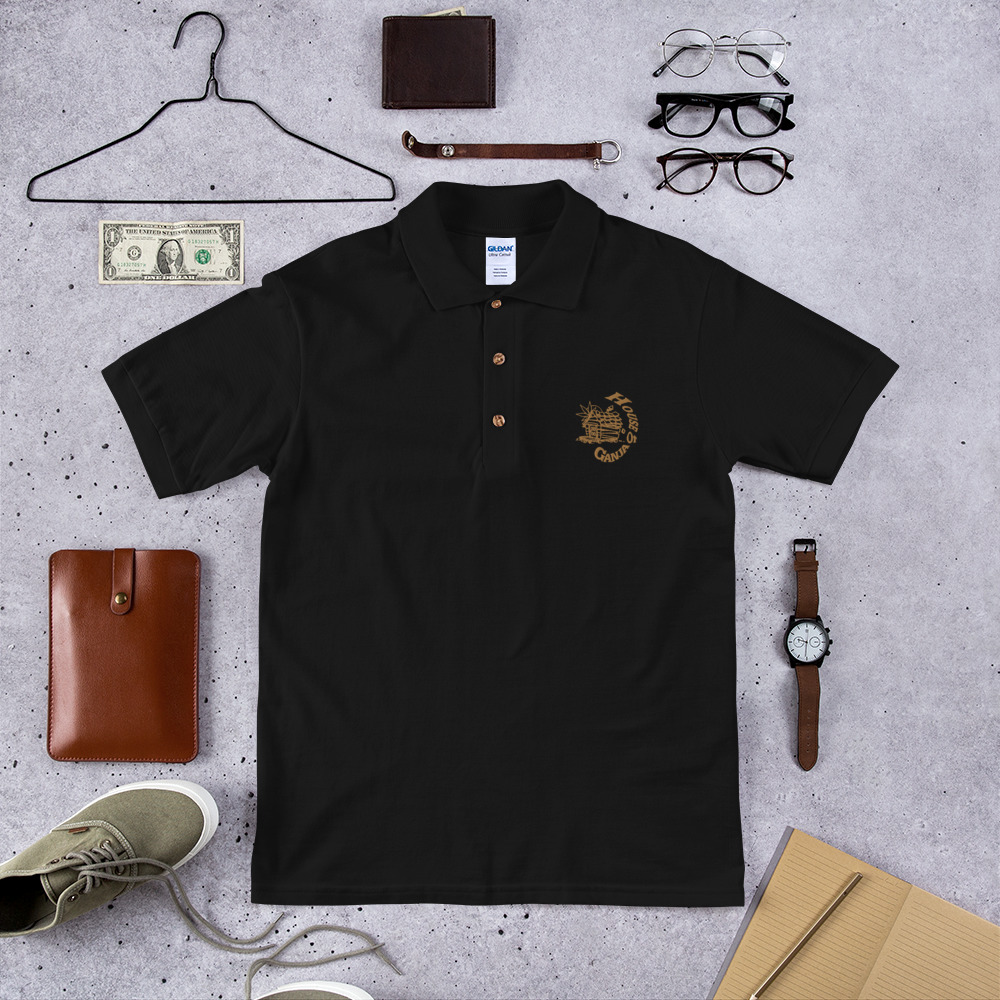 Gold Embroidered | Polo Shirt