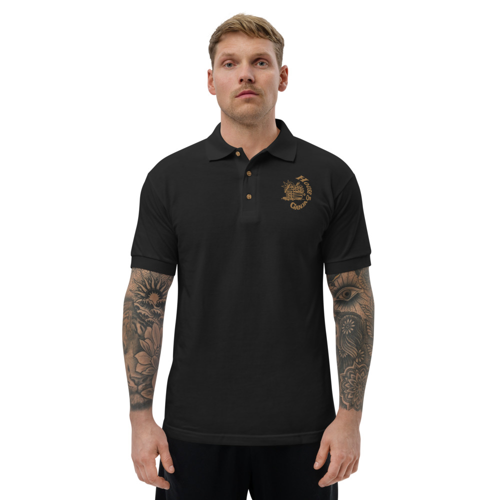 Gold Embroidered | Polo Shirt - Image 2