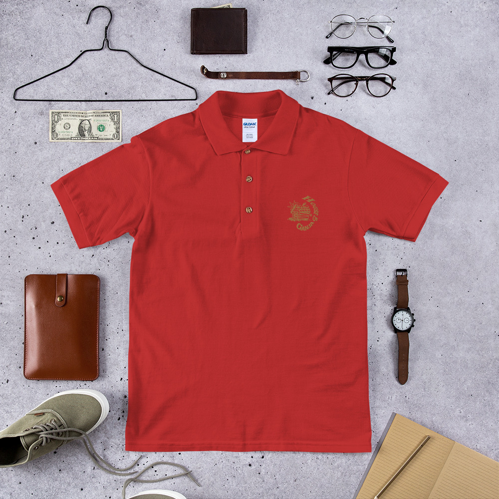 Gold Embroidered | Polo Shirt - Image 3