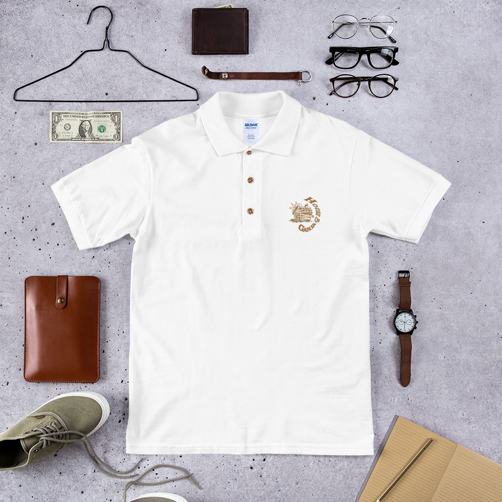 Gold Embroidered | Polo Shirt - Image 4