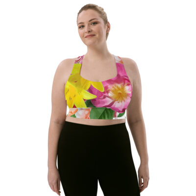 Bouquet | Longline Sports Bra