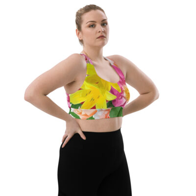 Bouquet | Longline Sports Bra
