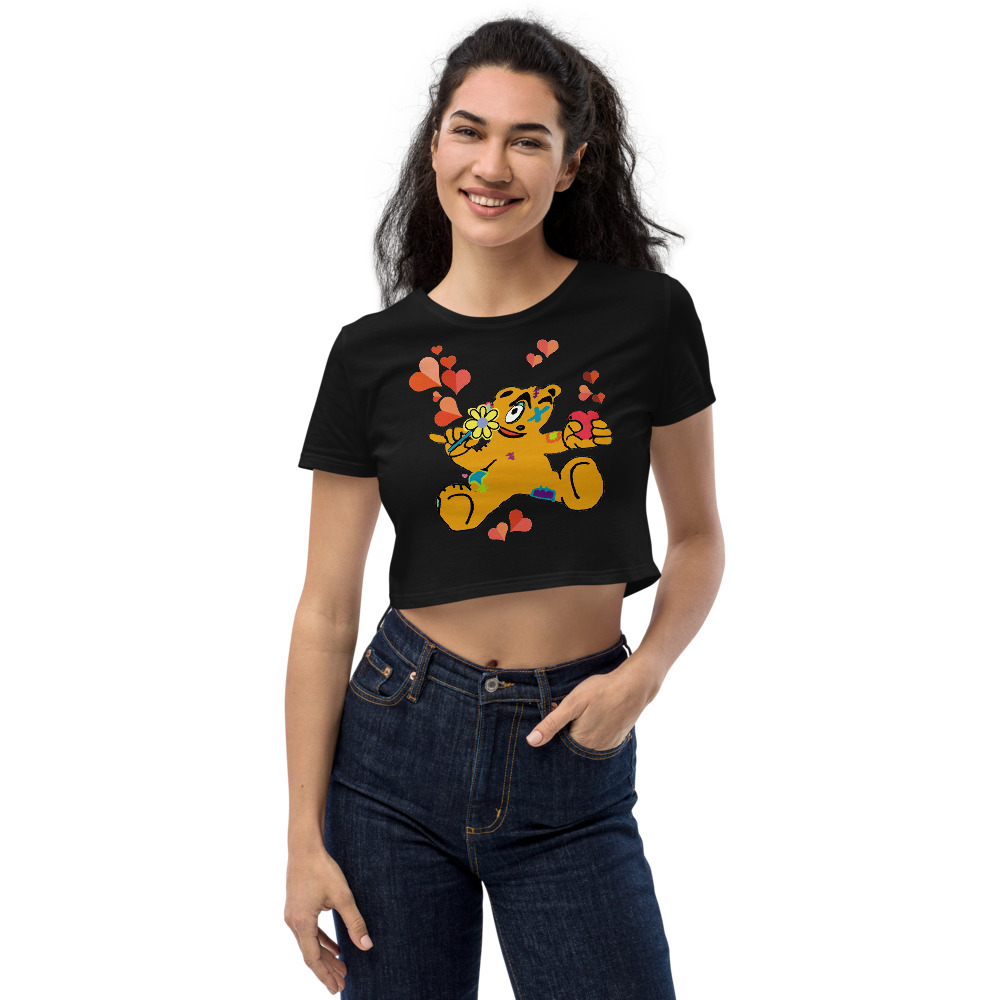 Steal Your Heart Sam | Organic Crop Top - Image 4