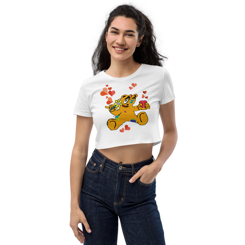 Steal Your Heart Sam | Organic Crop Top