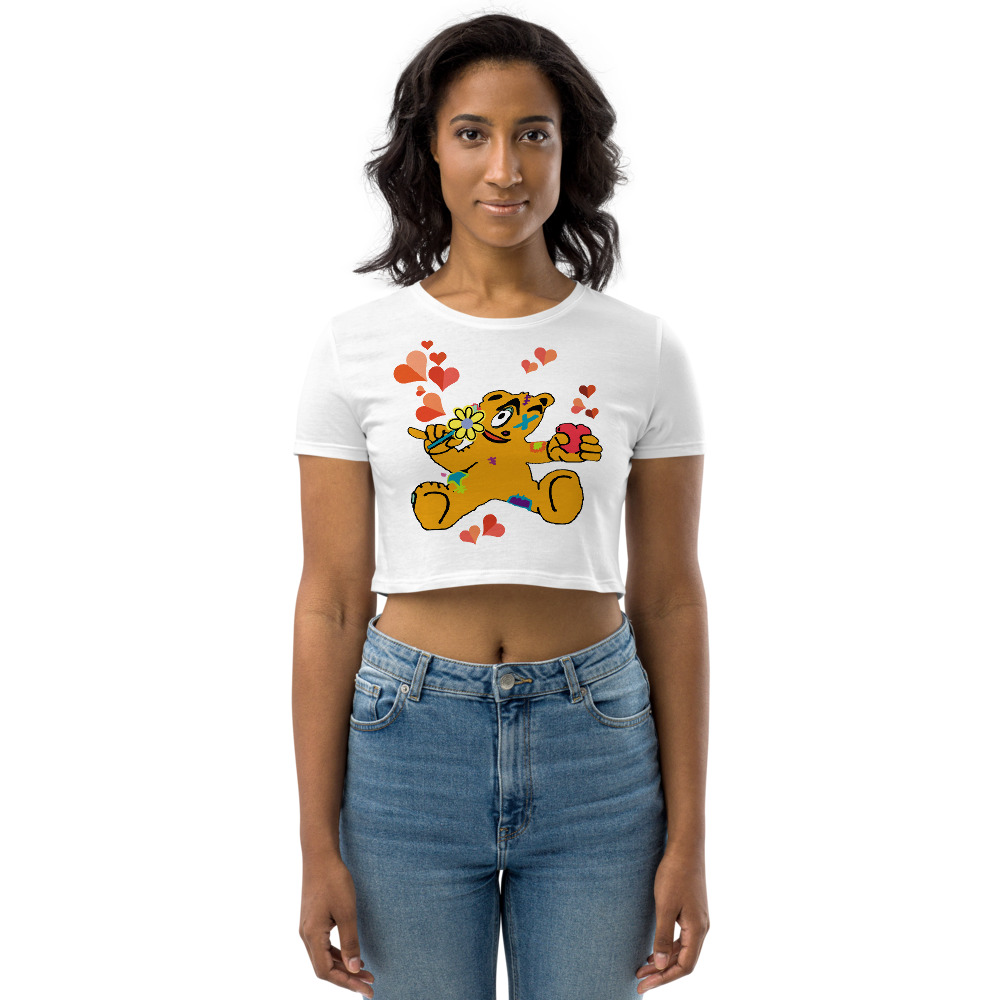 Steal Your Heart Sam | Organic Crop Top - Image 3