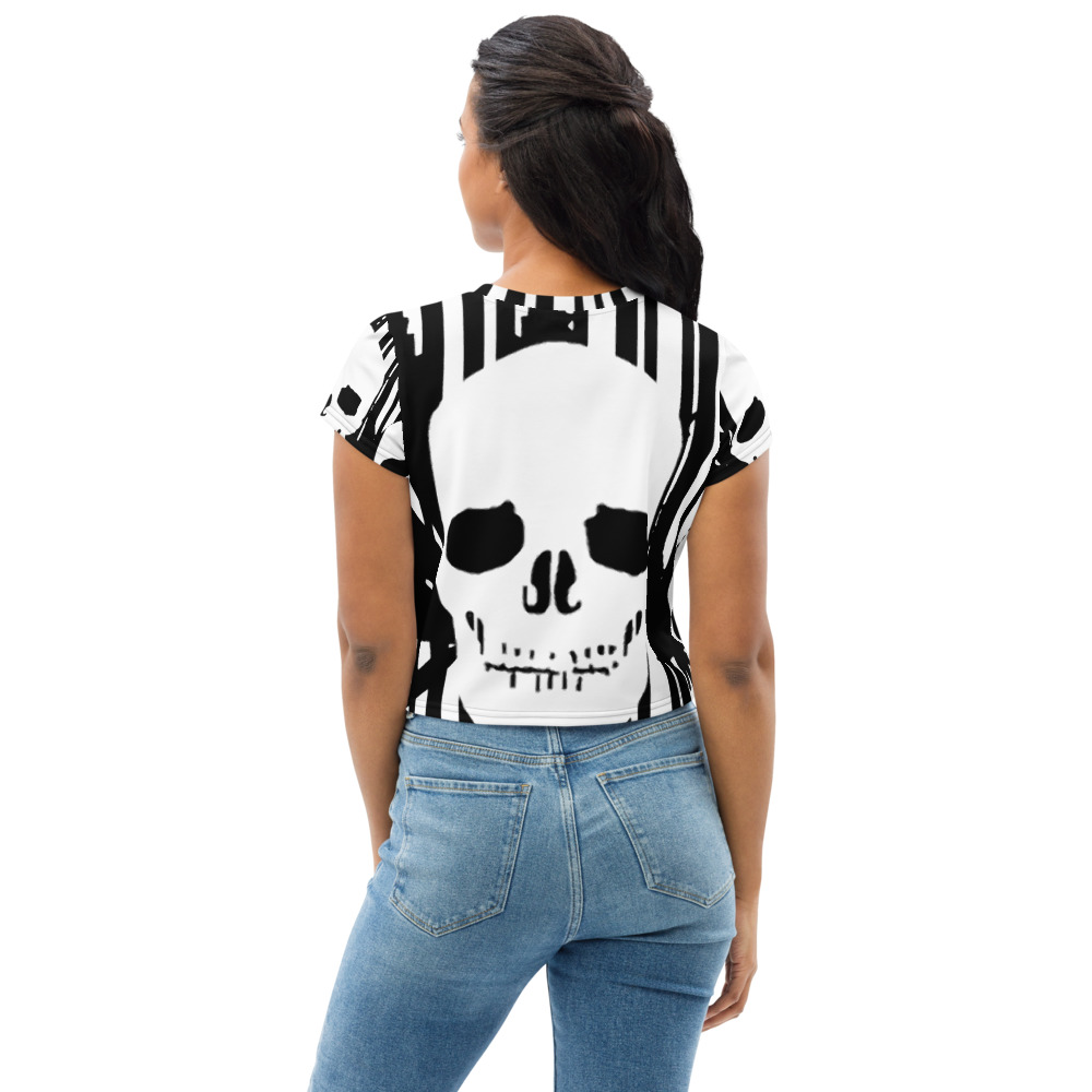Code Skulls | Crop Tee - Image 2