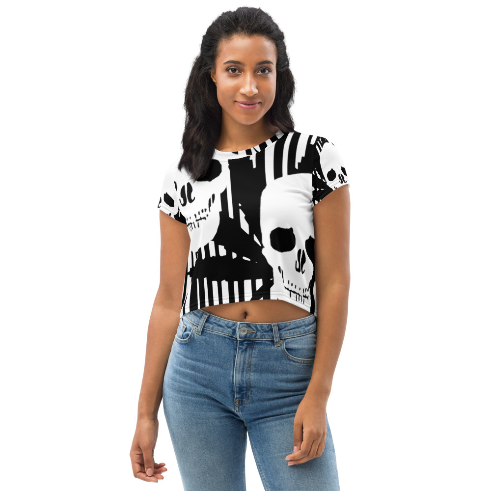 Code Skulls | Crop Tee - Image 3