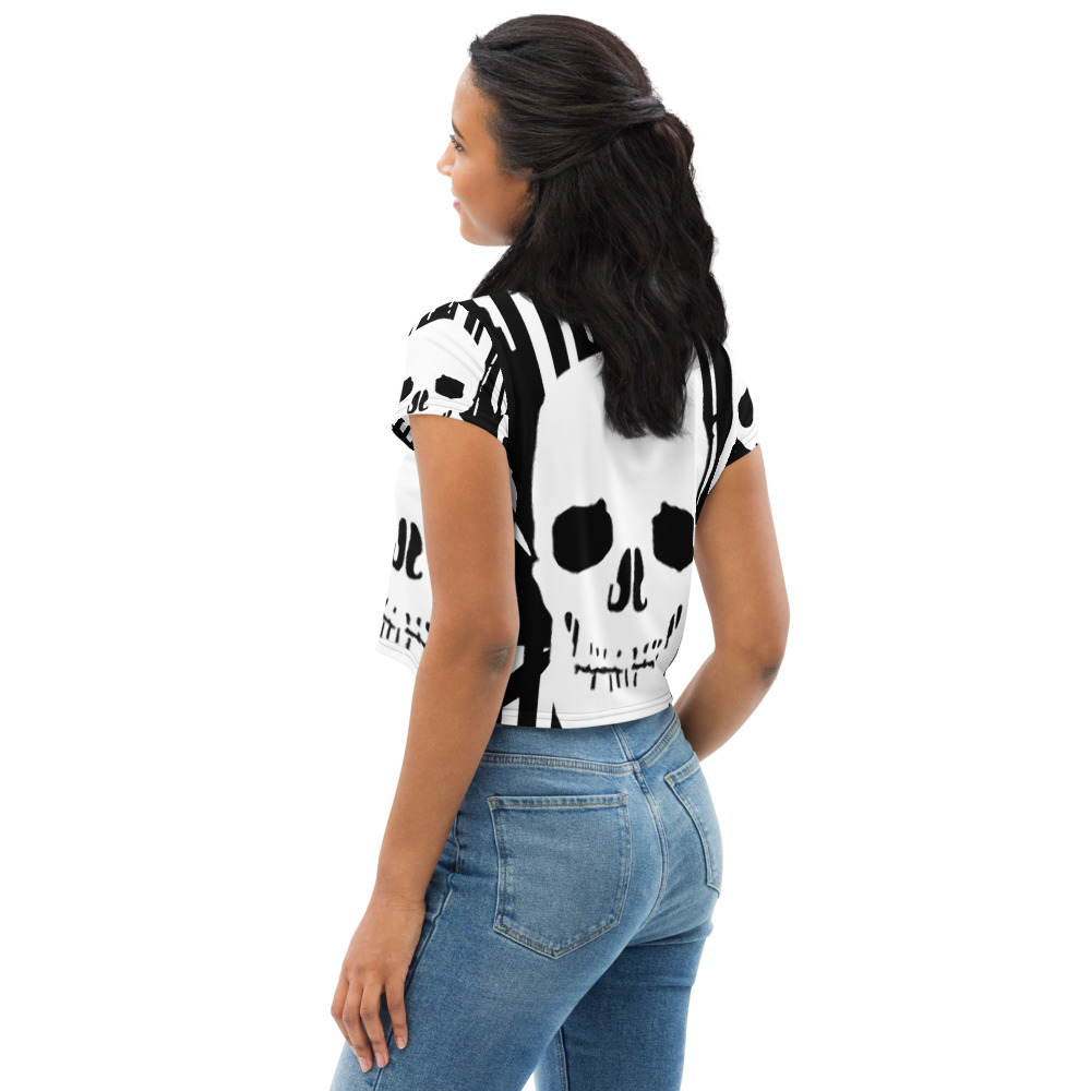 Code Skulls | Crop Tee - Image 4