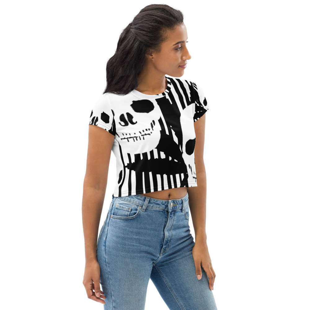 Code Skulls | Crop Tee