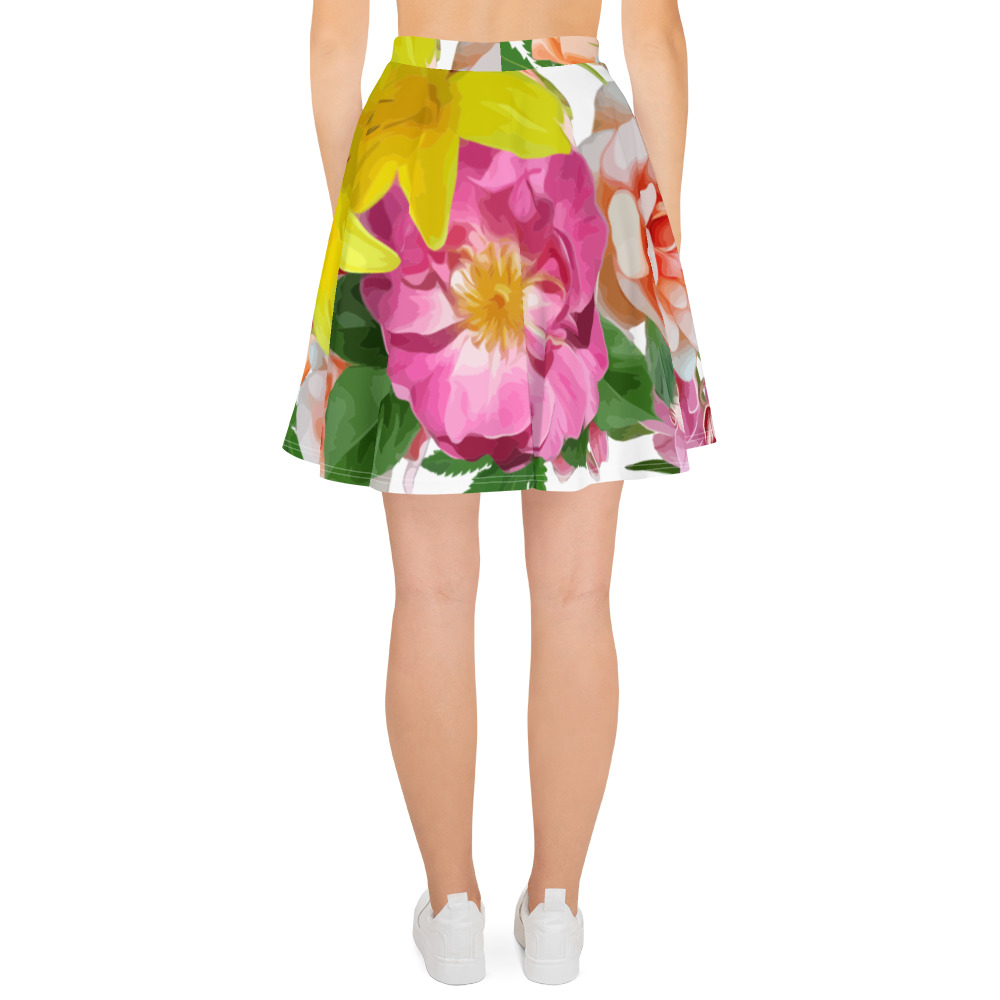 Bouquet | Mid-Thigh Skater Skirt - Image 2