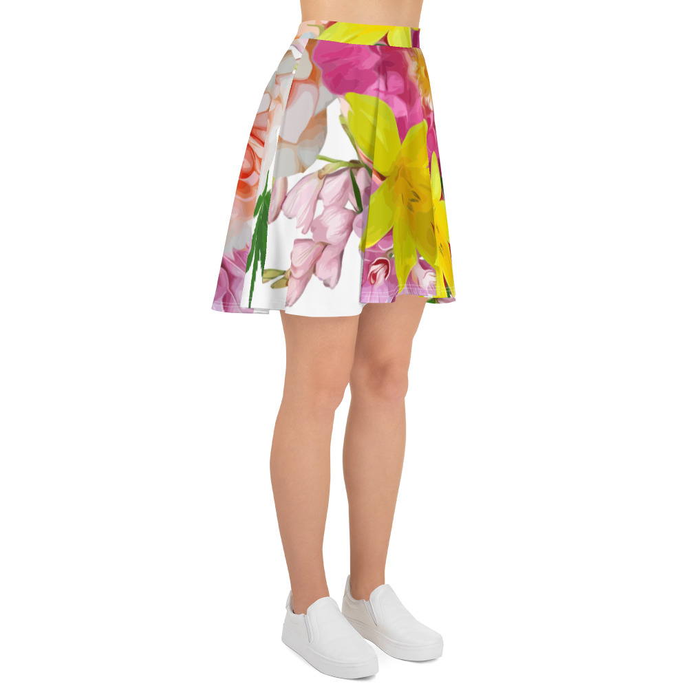 Bouquet | Mid-Thigh Skater Skirt - Image 4