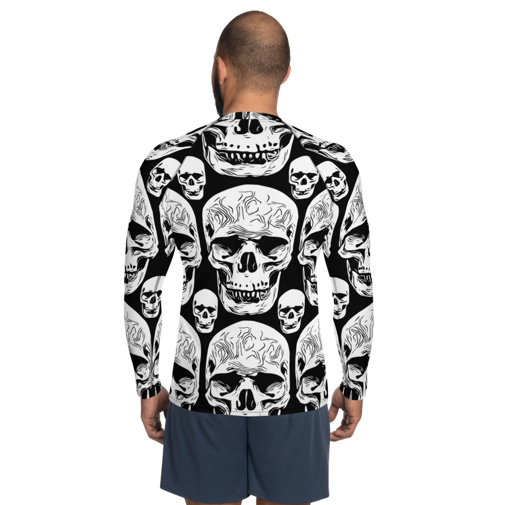 Skulls | Men's Rash Guard - Image 2