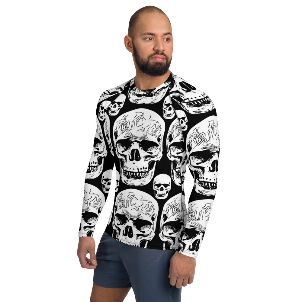Skulls | Men's Rash Guard - Image 4