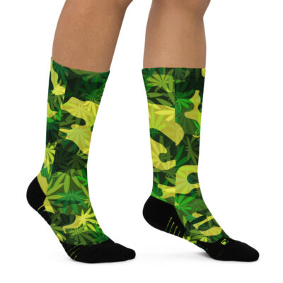 Camo Leaf | Basketball socks