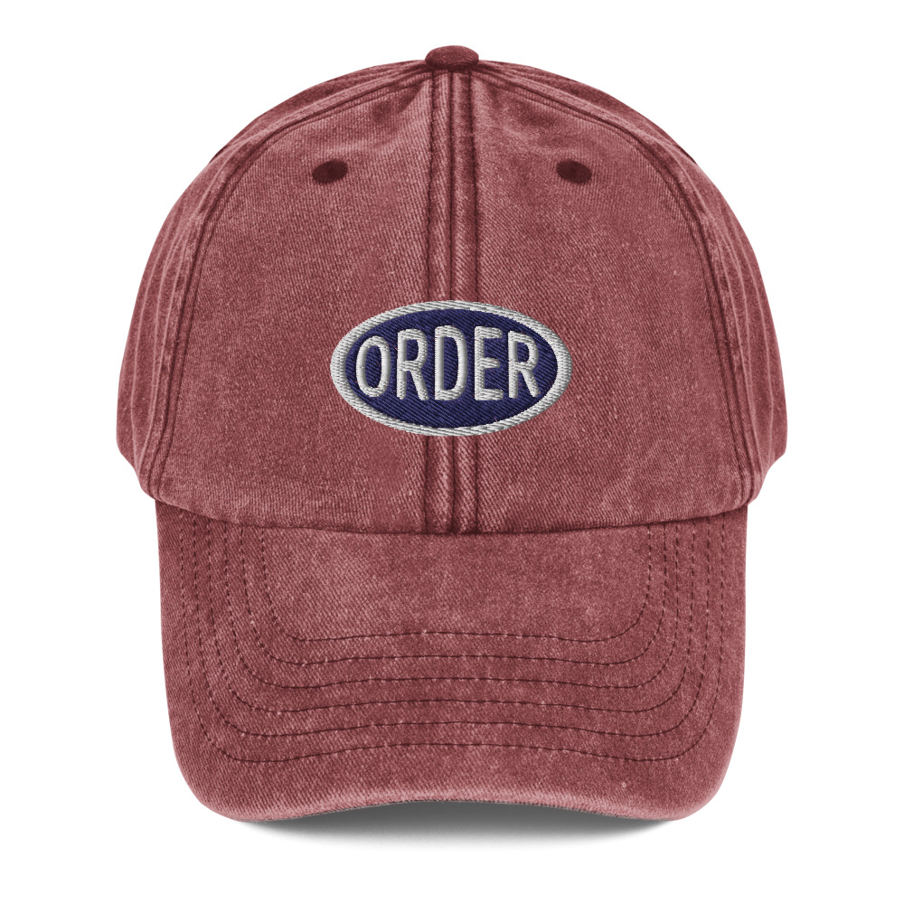 Order | Vintage Hat | 3 Colors