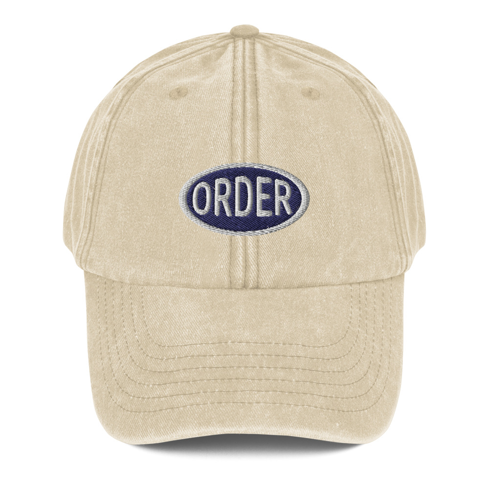 Order | Vintage Hat | 3 Colors - Image 7