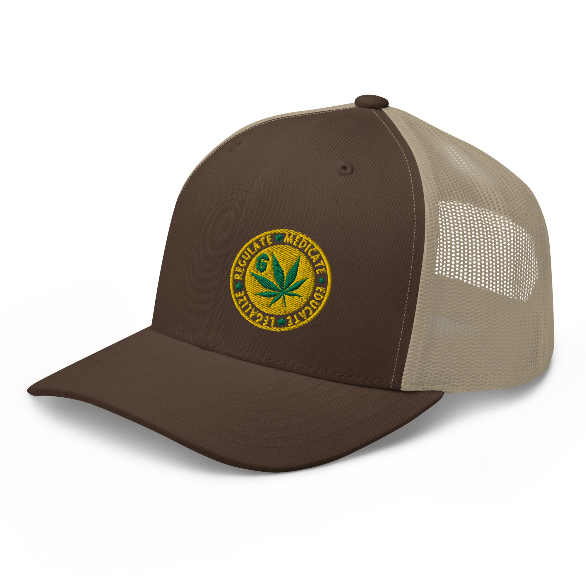 Free The Leaf | Cool Mesh Trucker - Image 2
