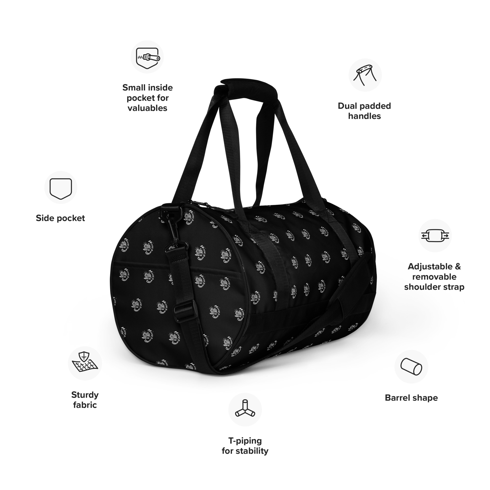 House Of Ganja Print | Gym Bag - Image 3