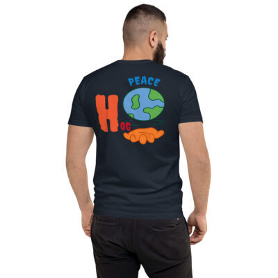 Peace | Short Sleeve Tee | Midnight Blue