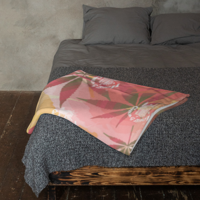 Flamingo Paradise Exc. | Throw Blanket - Image 3