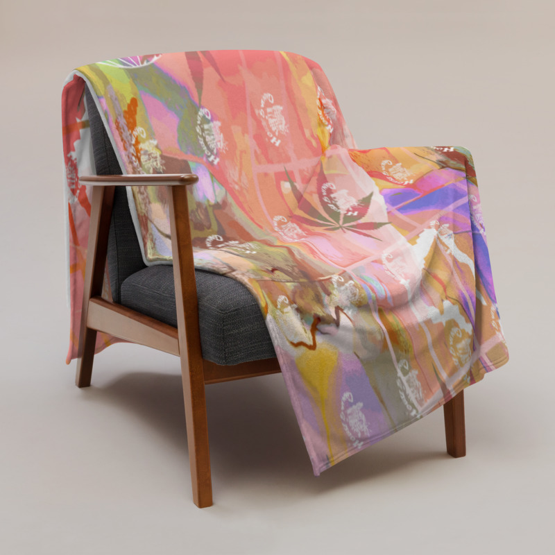 Flamingo Paradise Exc. | Throw Blanket - Image 10