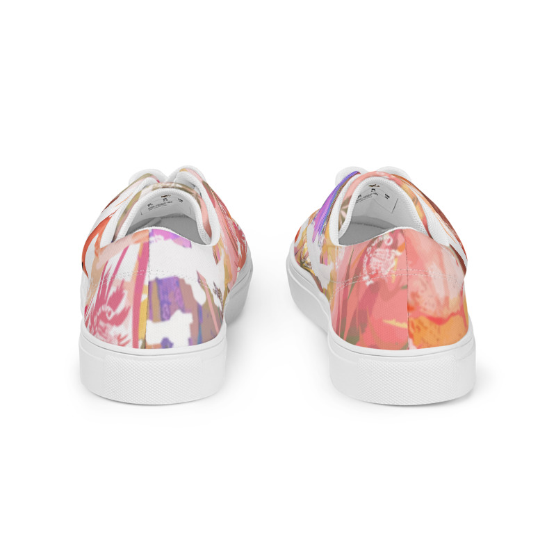 Flamingo Paradise Exc | Women’s Lace-Up Canvas Shoes - Image 3