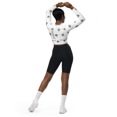 House Of Ganja | Member-8 | Long-Sleeve Crop Top