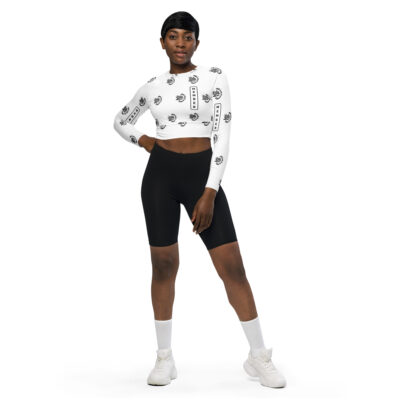 House Of Ganja | Member-8 | Long-Sleeve Crop Top