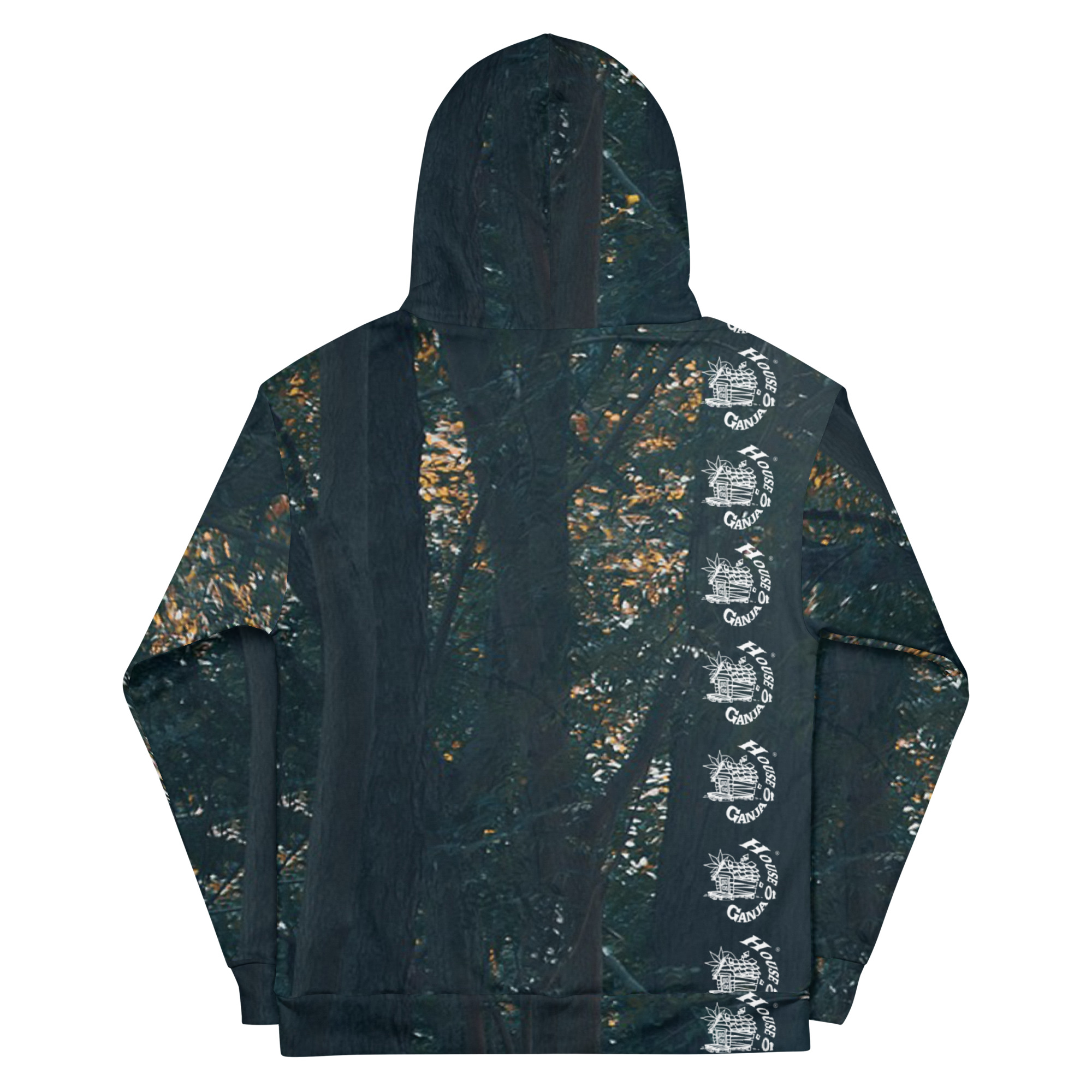H.O.G. Mystic Forest | Inner Fleece | In Fabric No Fade Print Unisex Hoodie - Image 2