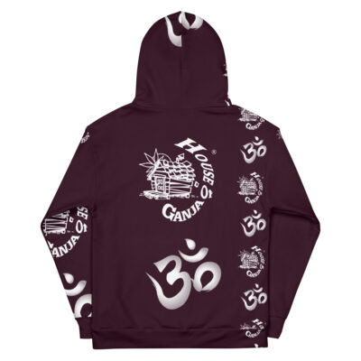 H.O.G. AUM - OM | In Fabric No Fade Print Fleece Lined Unisex Hoodie