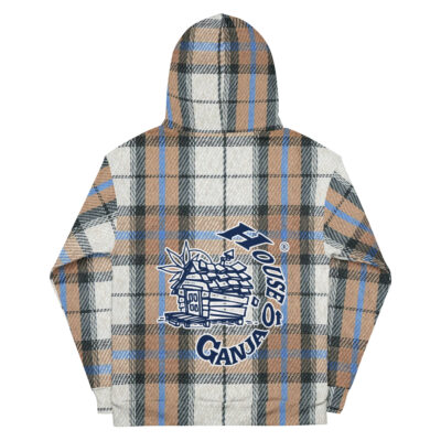 H.O.G. Chill Plaid | Fleece Lined | In Fabric No Fade Print Unisex Hoodie