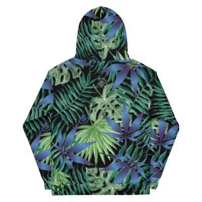 House Of Ganja Cool Blue | Brushed Fleece | No Fade | Unisex Hoodie