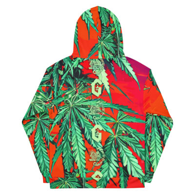 H.O.G. | The Hawaiians | Ganja Leaves & Palm Trees | Unisex Hoodie