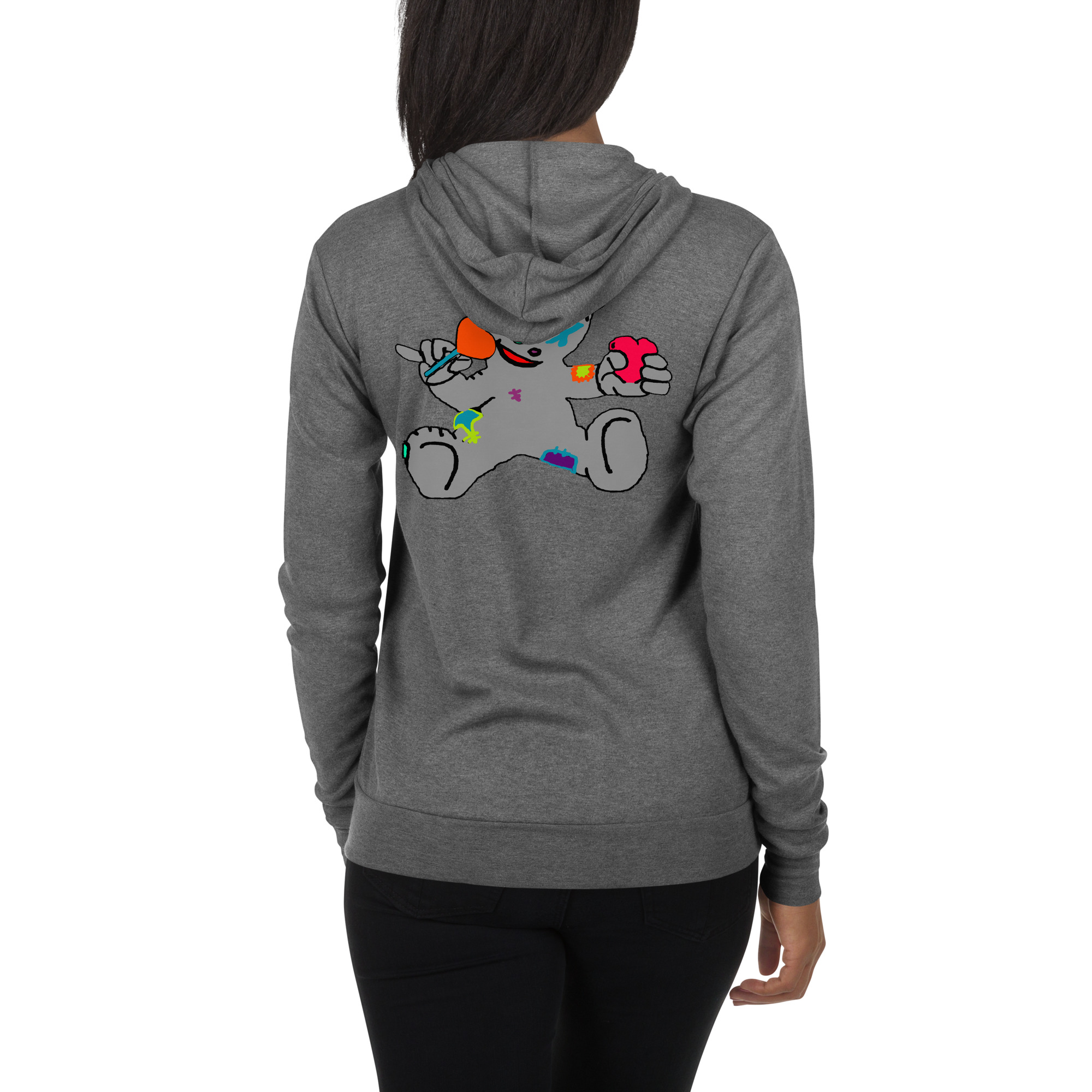 Steal Your Heart Sam Unisex zip hoodie - Image 2