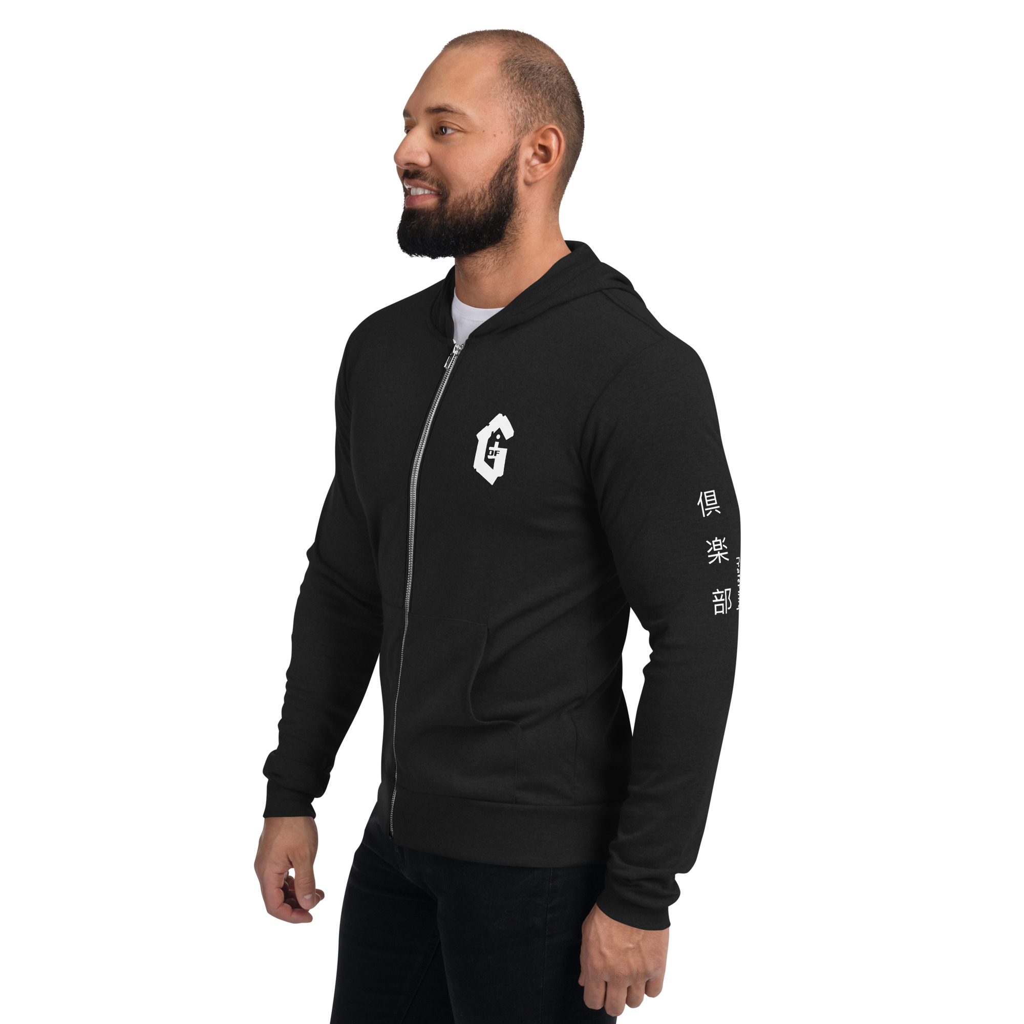 Classic House Of Ganja Unisex zip hoodie