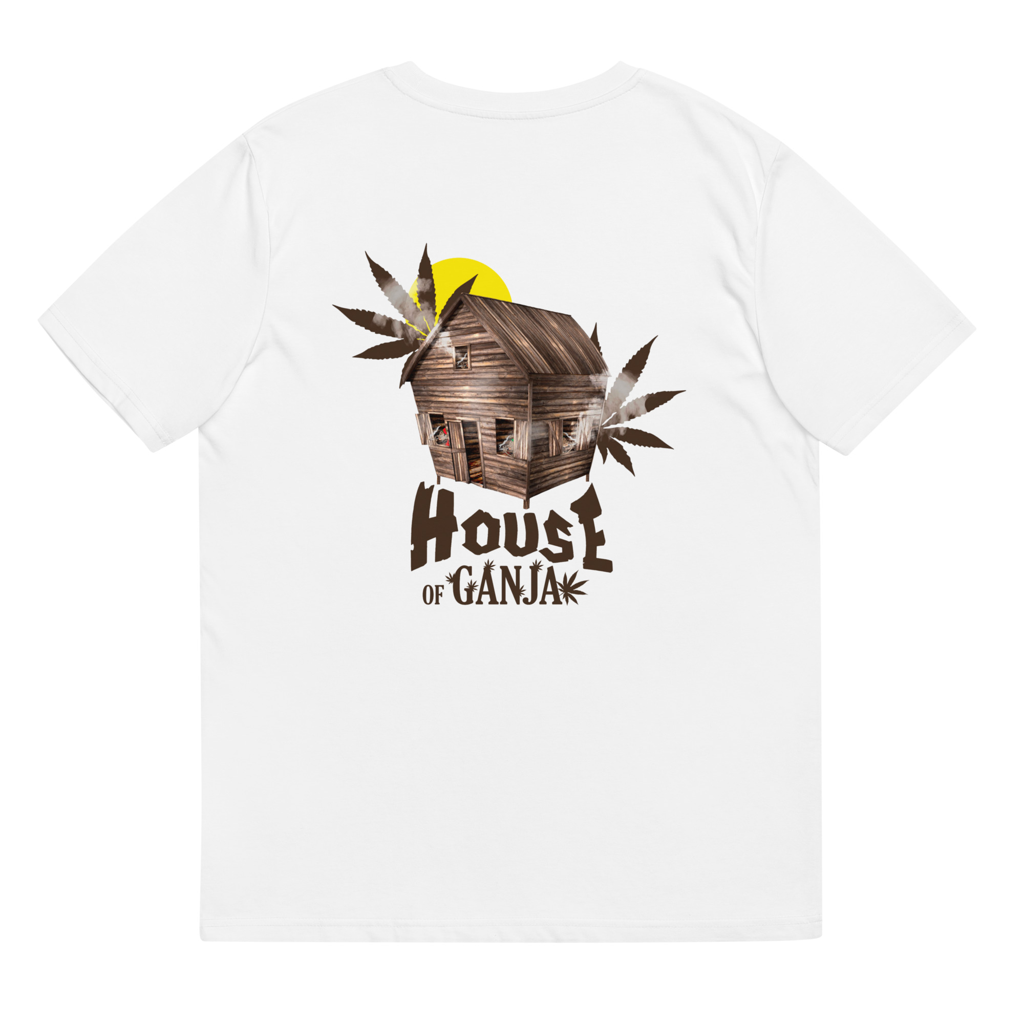 HouseOfGanja Colors of Chakra Unisex organic cotton t-shirt - Image 2