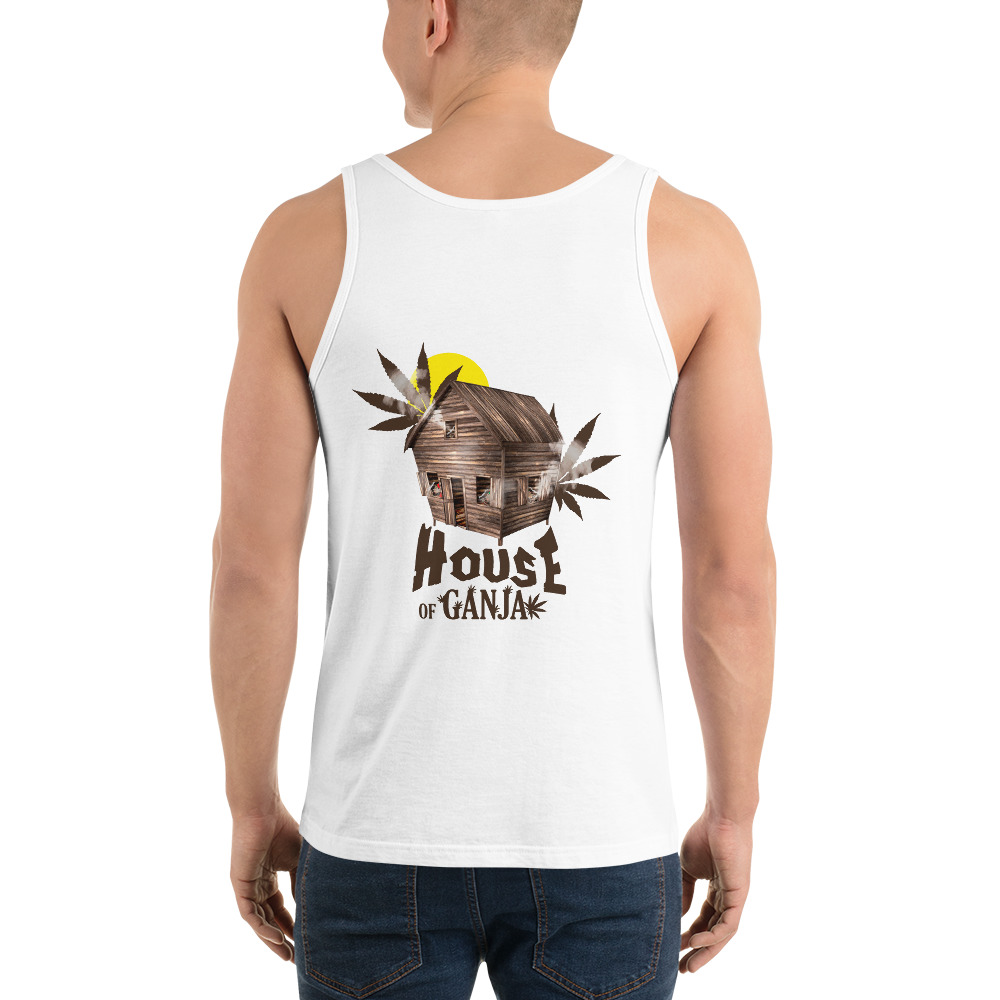 Classic House Of Ganja Tank Top - Image 2