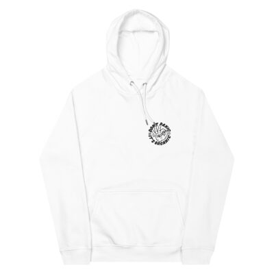 Unisex Dont Panic Its Organic eco raglan hoodie