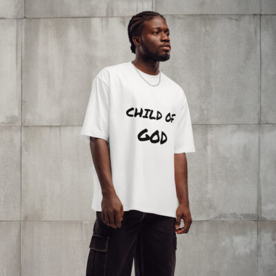 CHILD OF GOD Oversized heavyweight t-shirt