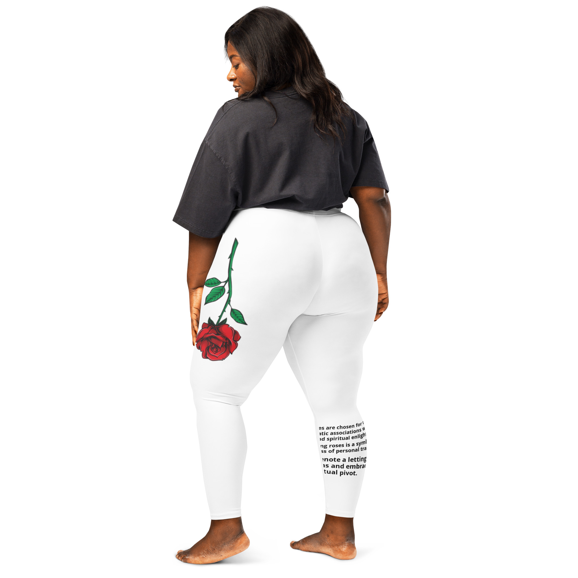 Hanging Rose Leggings - Image 4