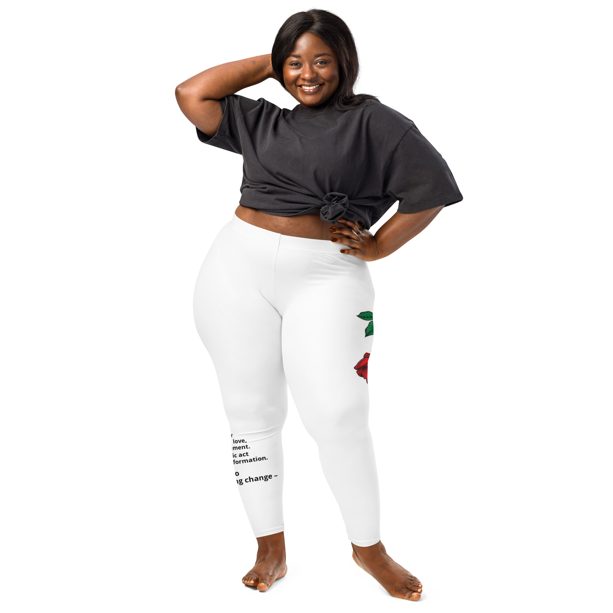 Hanging Rose Leggings - Image 5