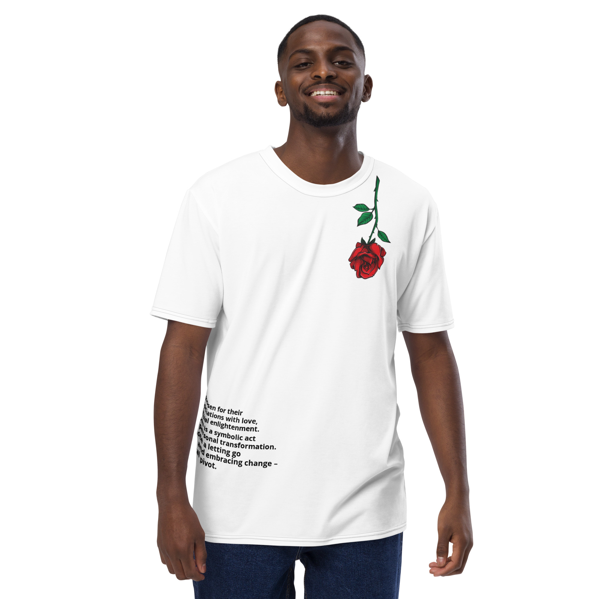 Hanging Rose Men's t-shirt - Image 2